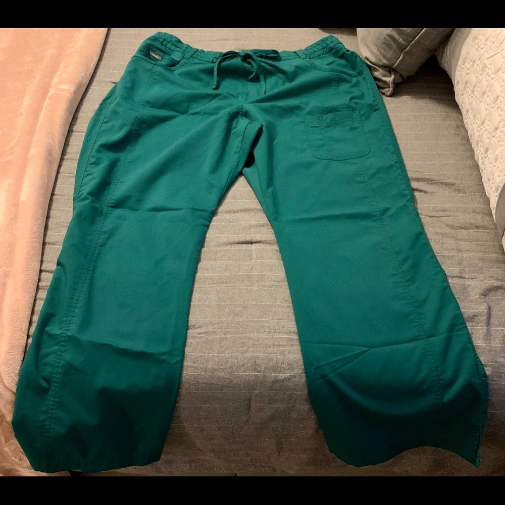Sanibel Hunter Green Scrub Pant